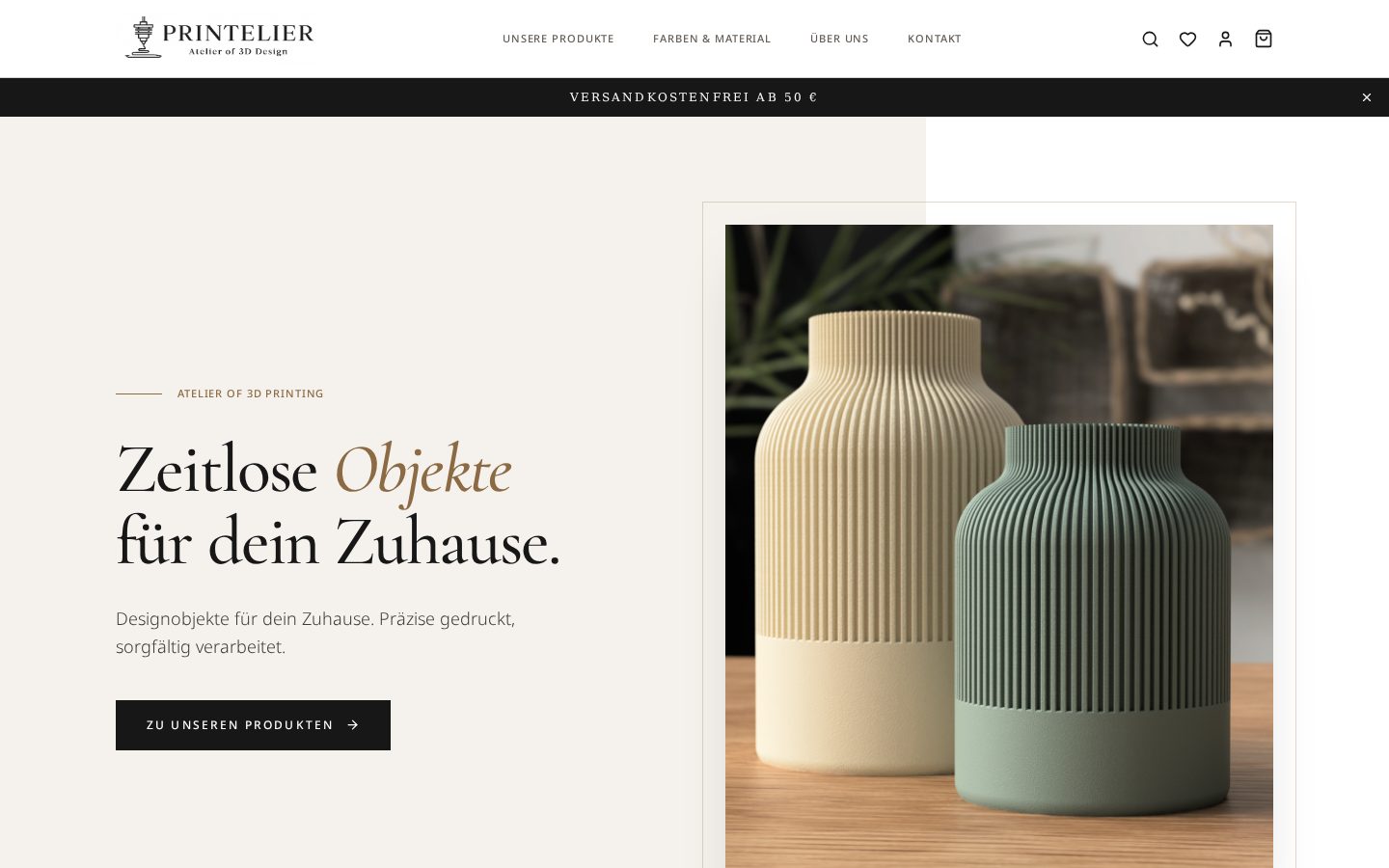 Screenshot von Printelier